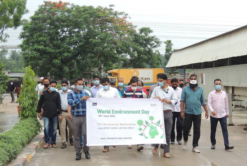 “World Environment Day” at R A K Ceramics ( Bangladesh) Limited.