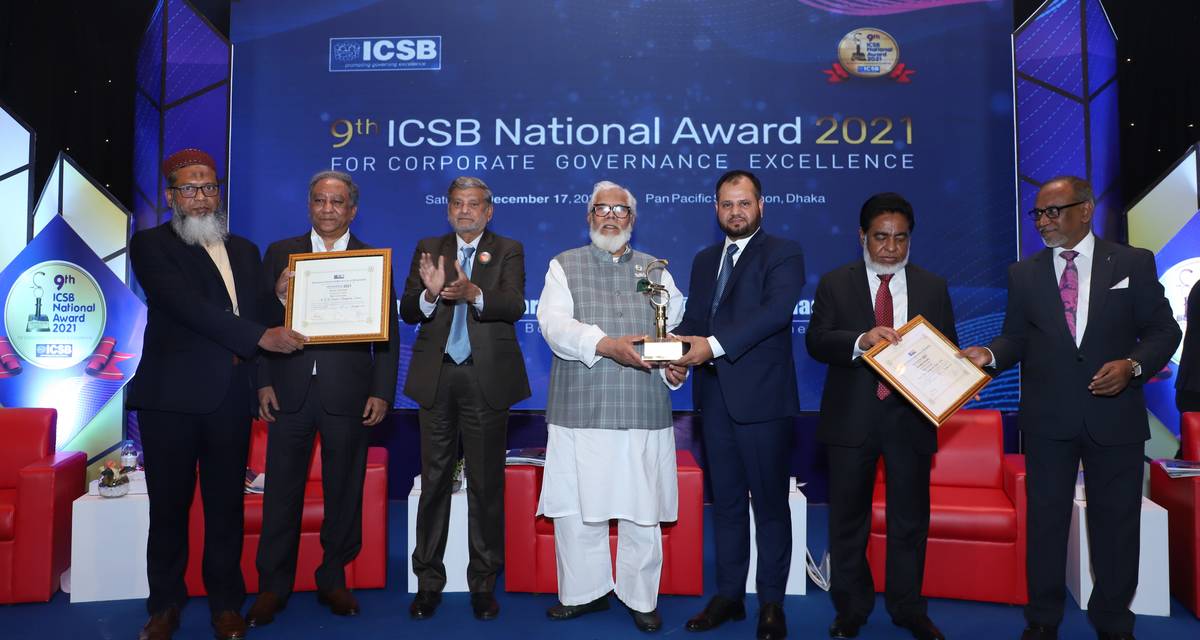 “Gold Award” in the 9th ICSB National Award 2021