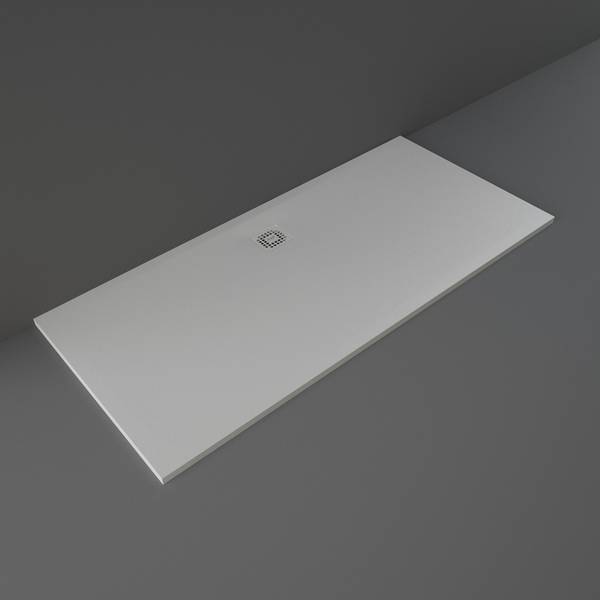 Rak Feeling Bathtub Replacement Shower Tray Rak Solid Grey (503) 80x180 Cm RFBR080180S503